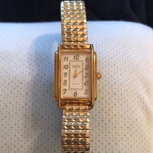 Gold Tone Guess Watch